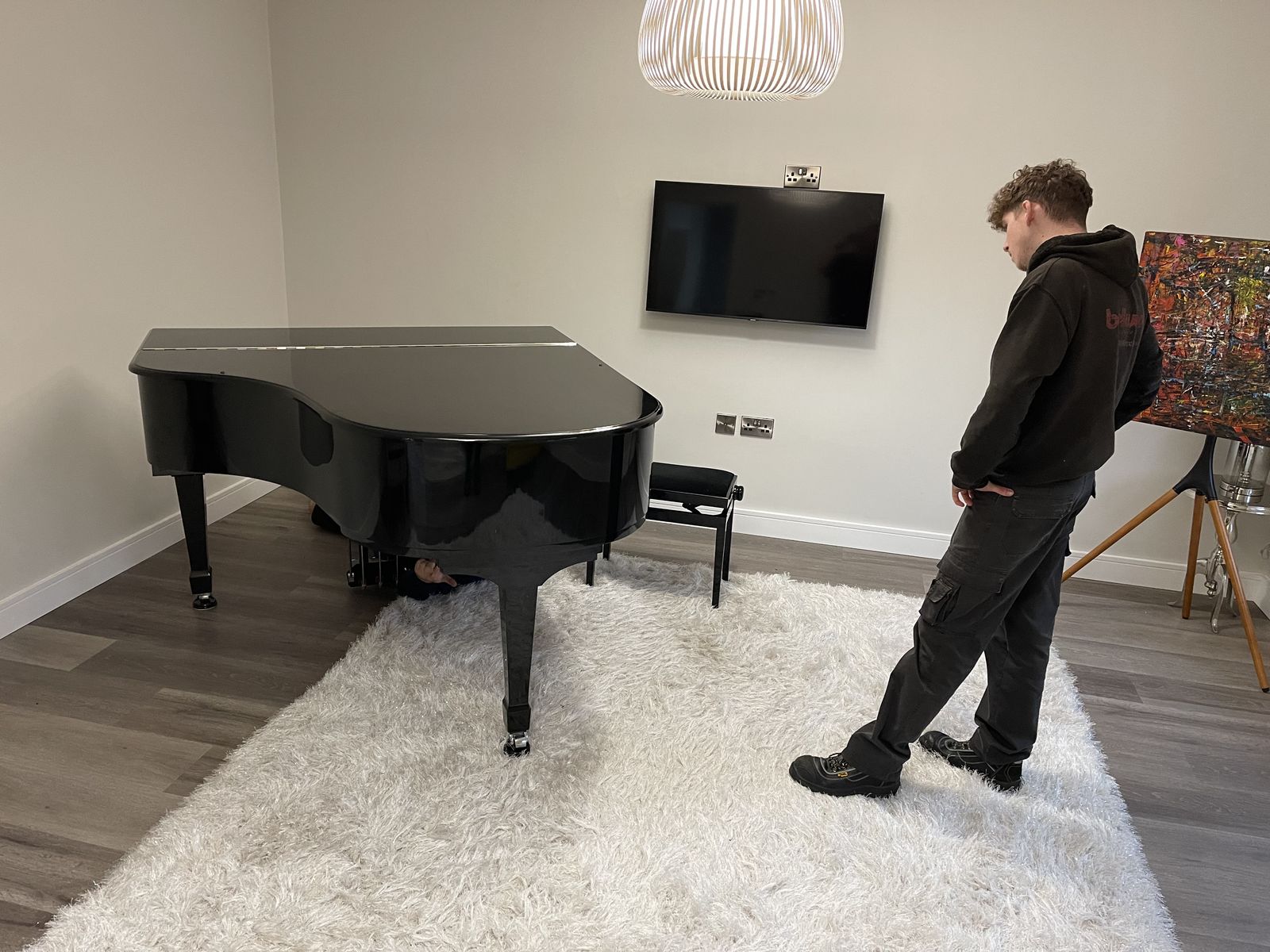 Grand piano removal