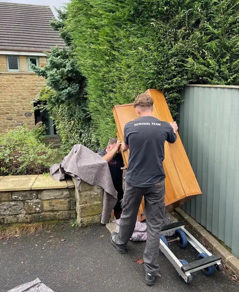 Piano removal down some steps