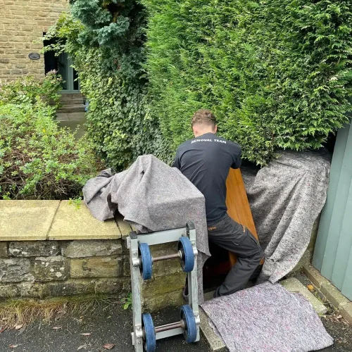 We move pianos up and down stairs in Yorkshire We move pianos up and down stairs in Yorkshire